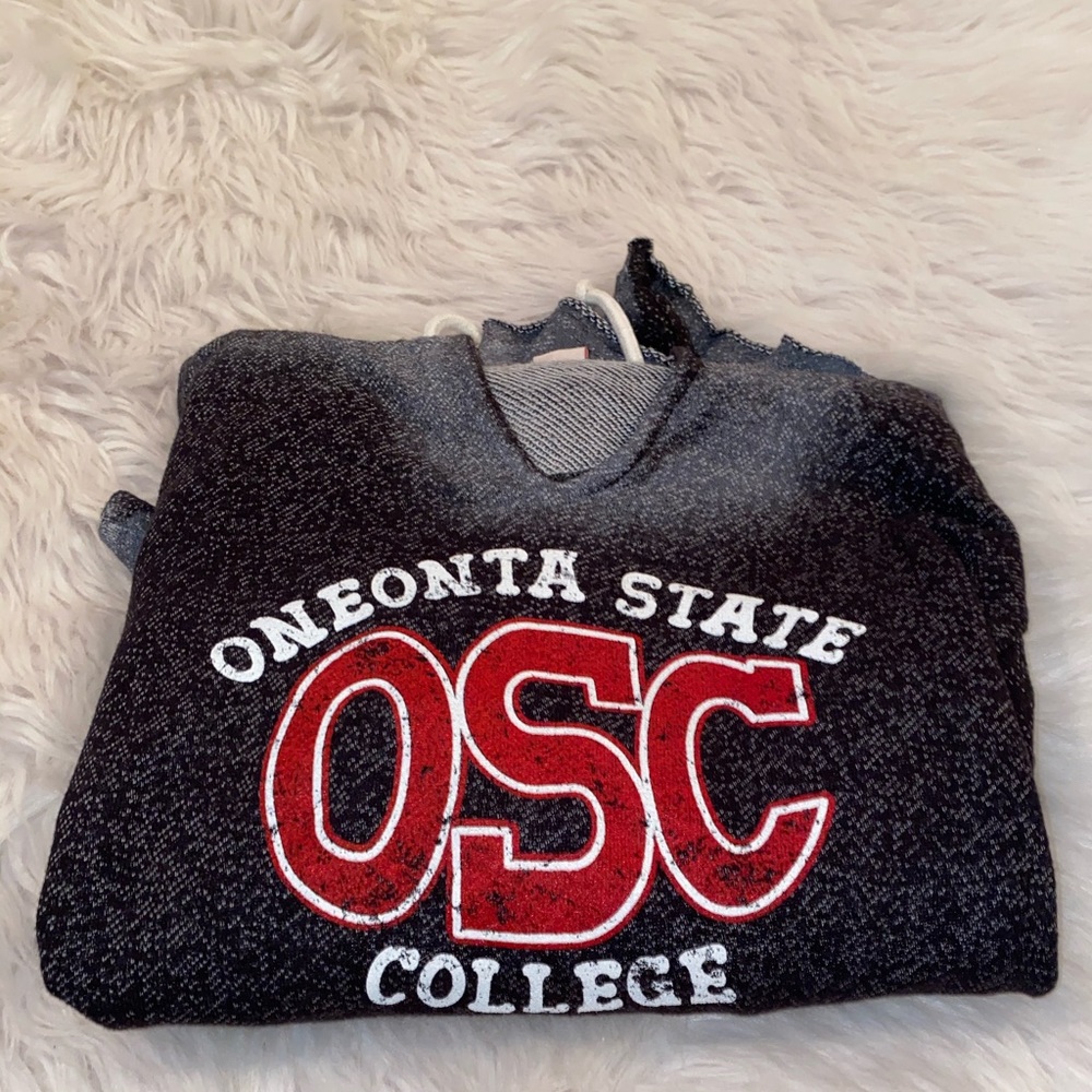 Oneonta State College V-Neck Sweatshirt - Picture 2 of 2
